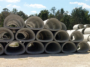 Reinforced Arched Concrete Piping